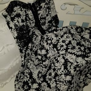 Very cute black and white dress